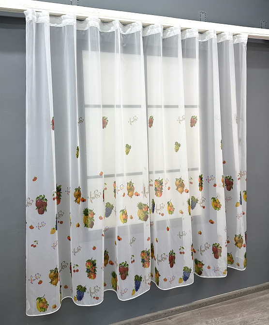 Кухонная арка VR-Textil № 1753т шифон разноцветный 300х170 см (53-0055) Киев - изображение 2