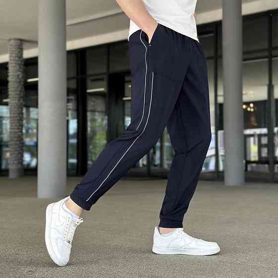 Весенние мужские джогеры темно-синие Pobedov Weekend Киев