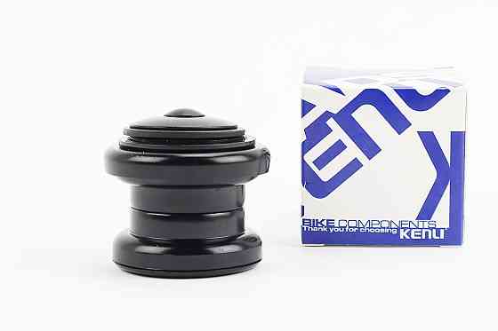 Кермова колонка 1-1/8" (34/28,6x34/30) безрізьбової вилки, чорні KL-B207 Київ