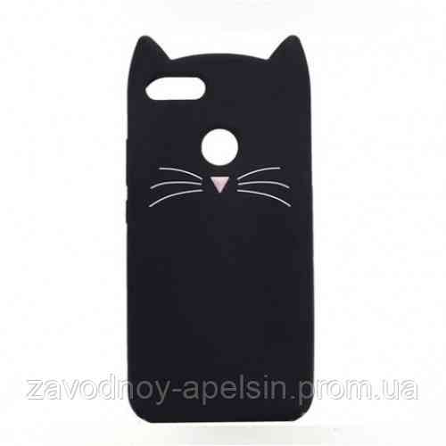 Huawei Honor 9 lite (LLD-L31) Дитячий чохол 3D Cat (чорний) Одеса