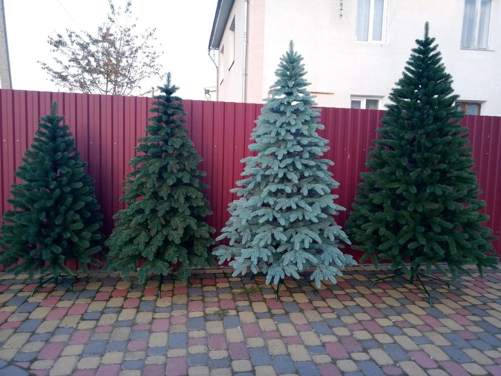 Елка искусственная новогодняя «Литая Премиум» голубая 1.5 / 1.8 / 2.1 / 2.3 / 2.5 м Киев - изображение 5