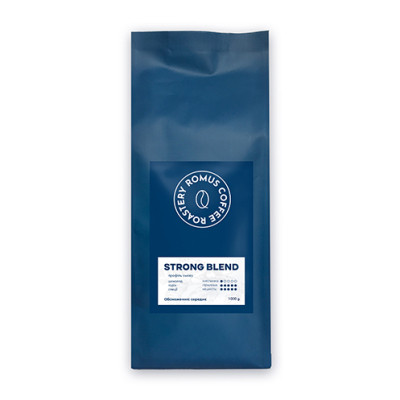 Кава Romus Roastery Strong Blend в зернах 1 кг (652395) Вінниця - фото 1