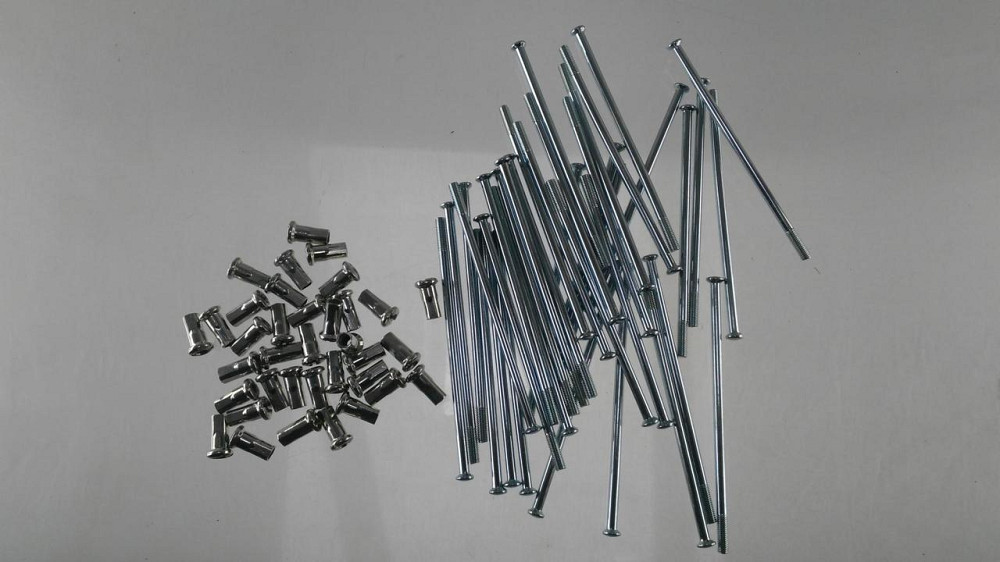 Спиця колеса МТ, УРАЛ, К-750 (коротка) (L-12 см, D-4,5mm) (компл, 36шт) Мукачево - фото 1