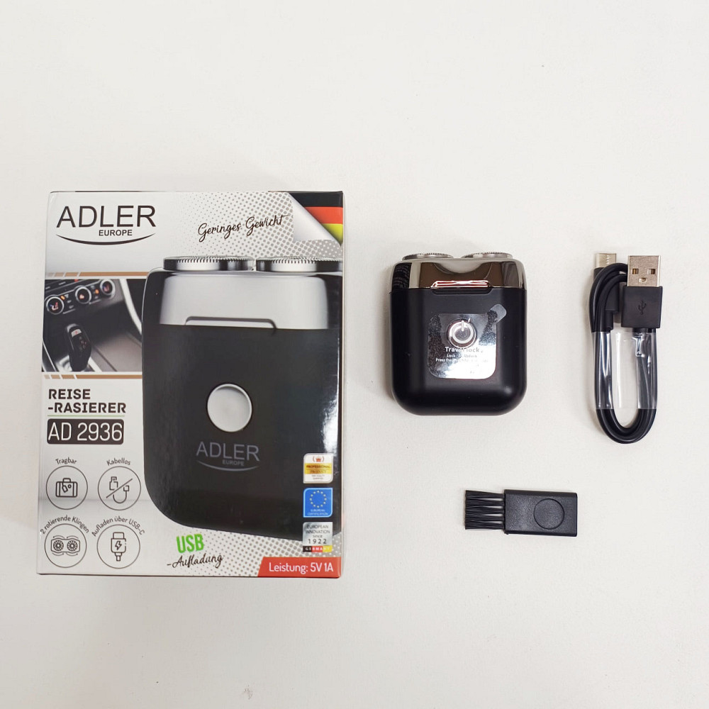 Бритва с длительным временем работы Adler AD 2936, Профессиональная электробритва для бороды XA-17 Львов - изображение 7
