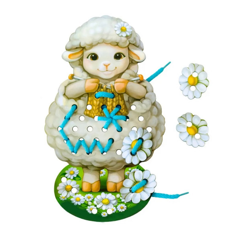 Деревянная шнуровка 