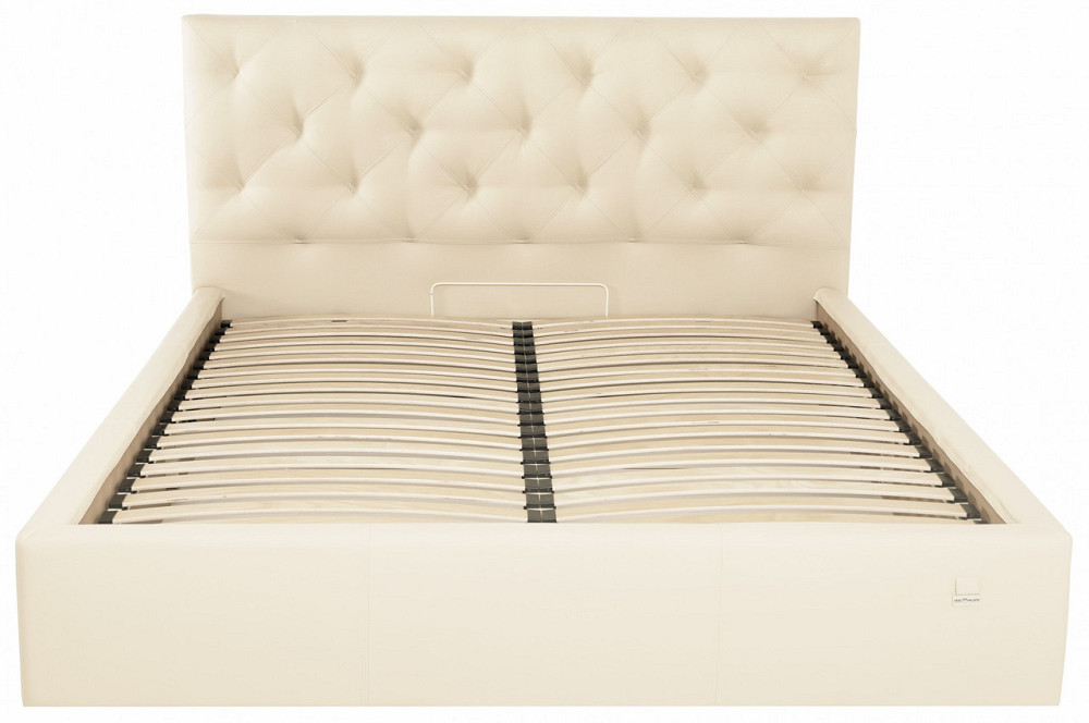 Кровать Двуспальная Bristol VIP 180 х 200 см Fly 2207 С дополнительной металлической цельносварной рамой Бежевый Днепр - изображение 14