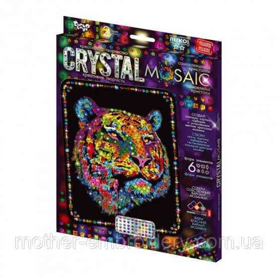 Набір для креативної творчості "CRYSTAL MOSAIC", "Тигр" Київ