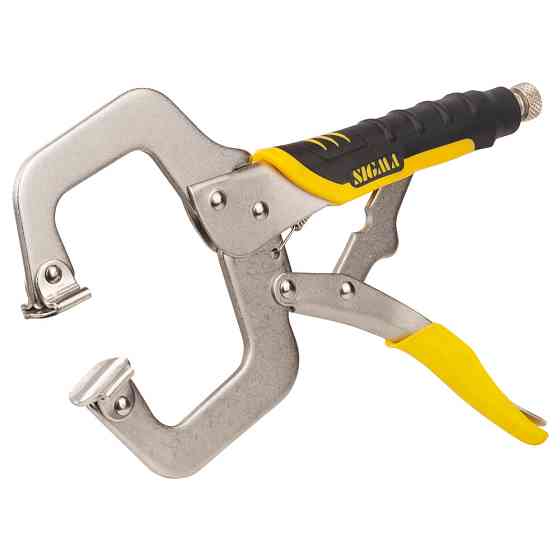Sigma Клещи зажимные тип "С" 280мм CrV SIGMA (4340181) Коломия