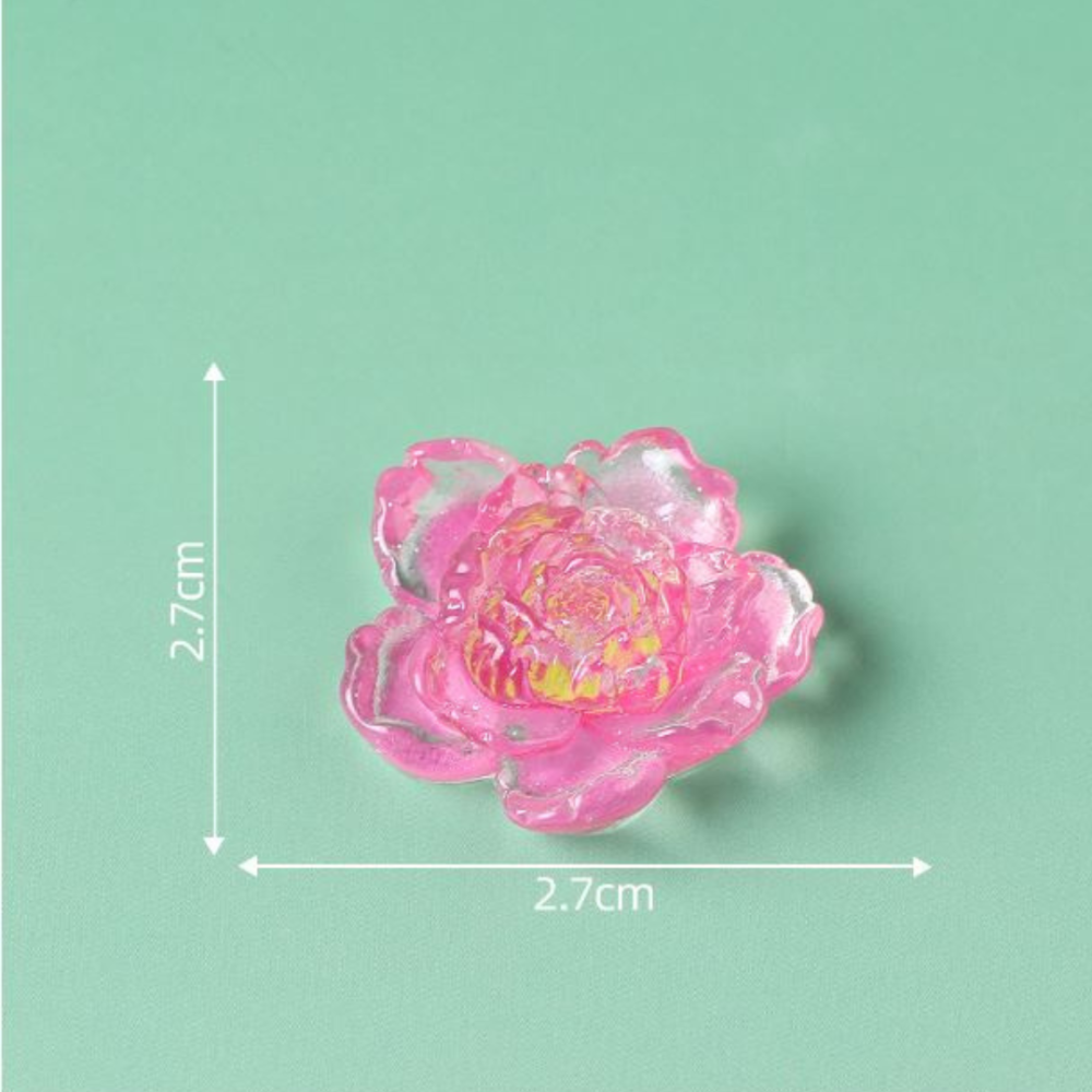 Набор из 3 цветочков для мини-сада, флорариума, миниатюры, микроландшафта, творчества и поделок Одеса - фото 2