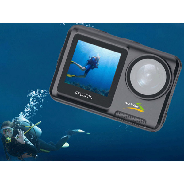 Цифр. відеокамера Aspiring Repeat 4 ULTRA HD 4K DUAL SCREEN (86ASZE21PB) Київ - фото 5