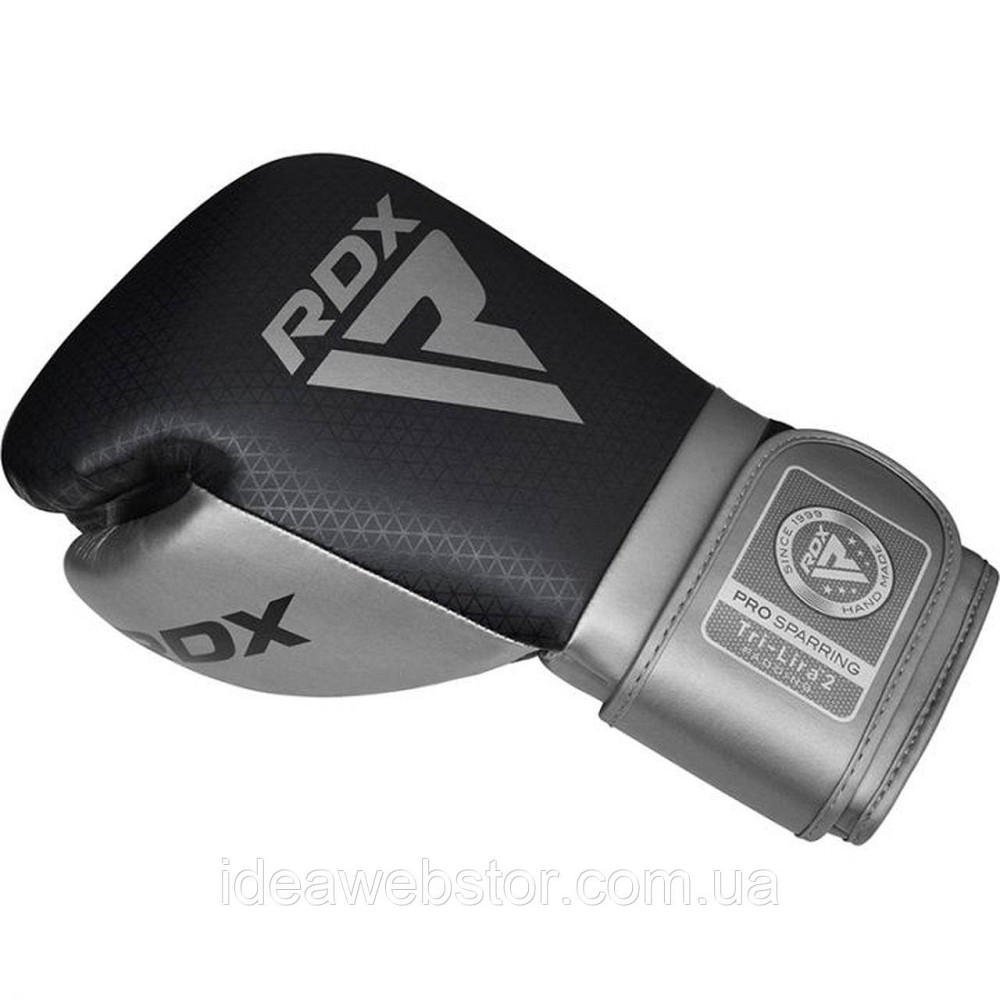 Перчатки боксерские RDX L2 Mark Pro Silver для бокса ММА кикбоксинга единоборств тренировочные защитные 16 ун. Киев - изображение 13