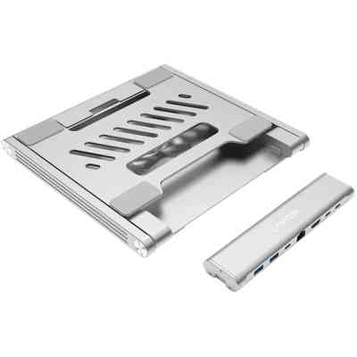 Підставка до ноутбука Canyon Laptop Stand with Detachable Hub OnStand 2 (6-in-1 Hub) (CNS-SDS2) Вінниця