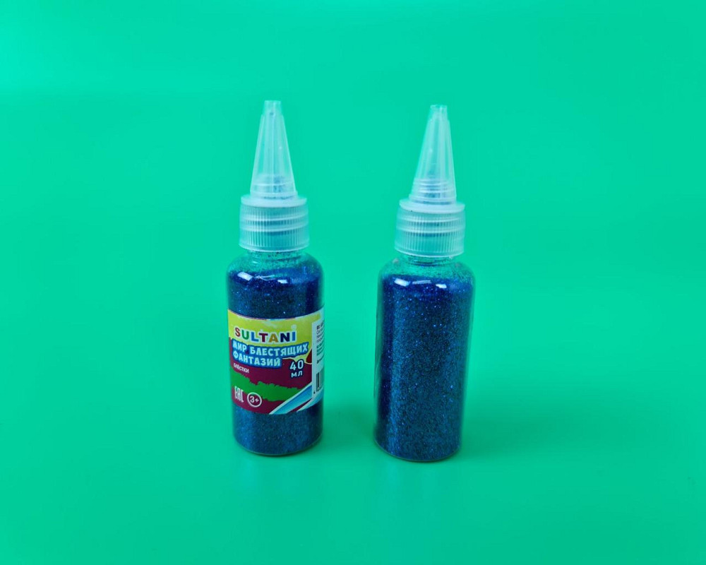 Набір для дитячої творчості "Блискітки" синій (1 шт.) Харків - фото 1