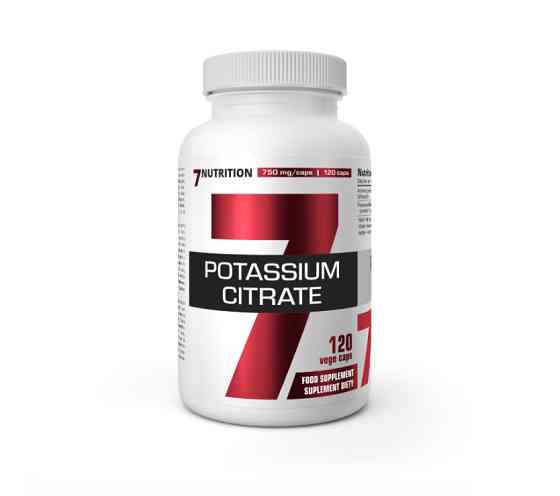 Potassium Citrate 750 mg, 120 капсул (Калію цитрат 750 мг - в 1 капсулі 275 мг елементарного калію) Луцьк