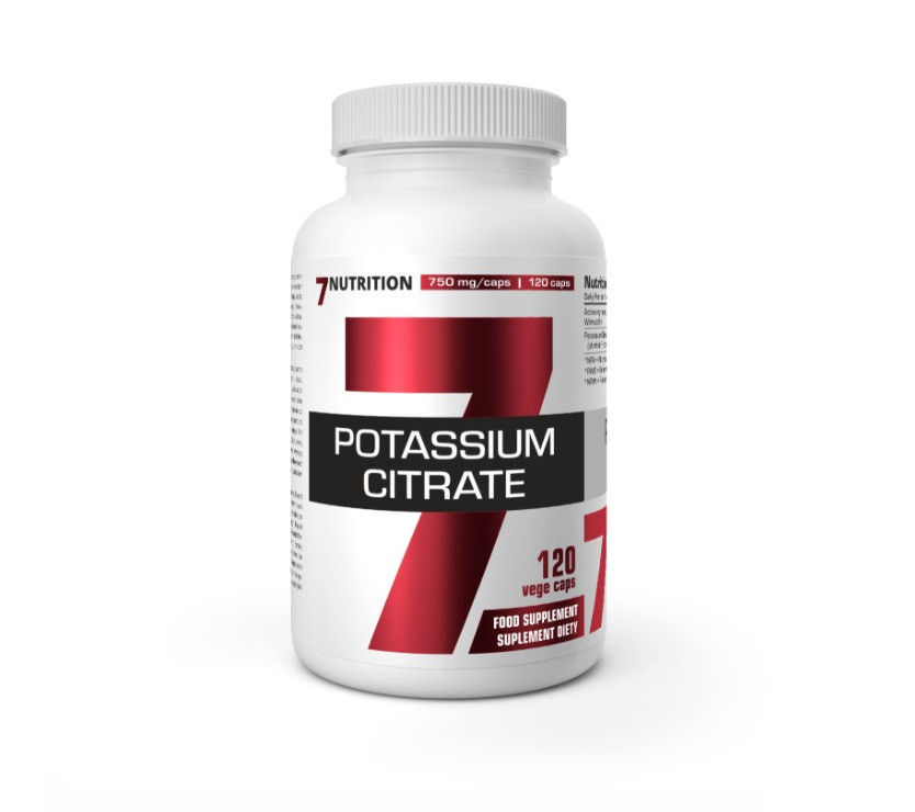 Potassium Citrate 750 mg, 120 капсул (Калію цитрат 750 мг - в 1 капсулі 275 мг елементарного калію) Луцьк - фото 1
