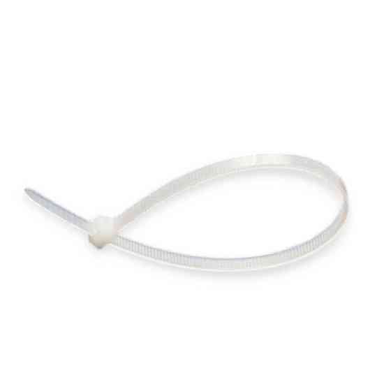 Хомут 300 x 3,6 (4,0) белый, d 3-80мм, 18кг пластиковый Мукачево