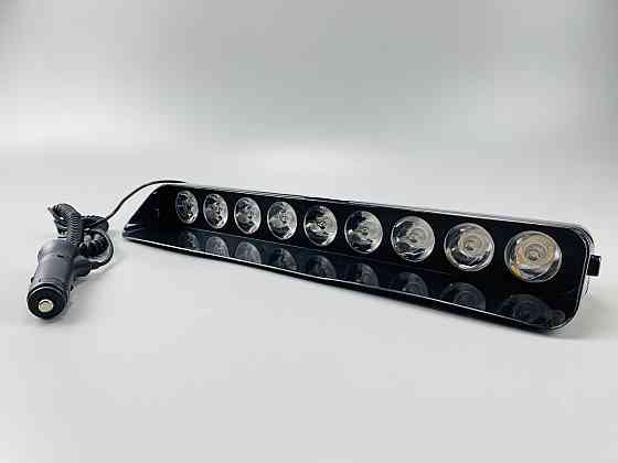 Маячок проблисковий F1 стробоскоп 9-80V 9 led діодів білий спалах, автомобільний стробоскоп під скло Мукачево