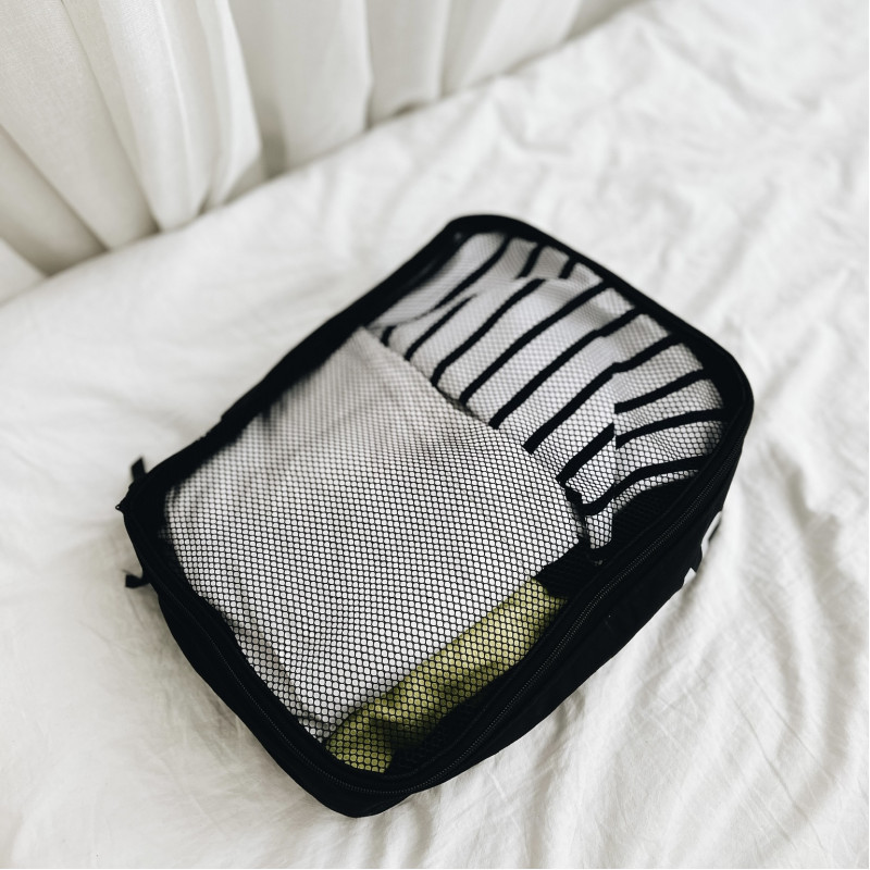 Сумка бавовняна для речей 35x25x12 TO WEAR (Чорний) Суми - фото 4