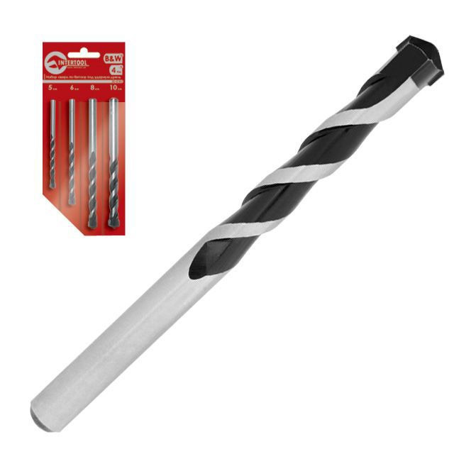 Набір свердел по бетону 4шт (5,6,8,10мм) Мукачево - фото 1