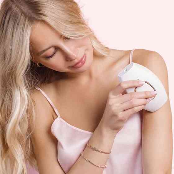 Жіночий портативний домашній фотоепілятор для тіла IPL Hair Removal Device для всіх типів волосся GE-51 Івано-Франківськ