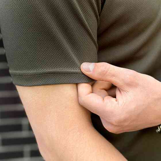 Футболка хакі кулмакс чоловіча Pobedov Ergo Київ