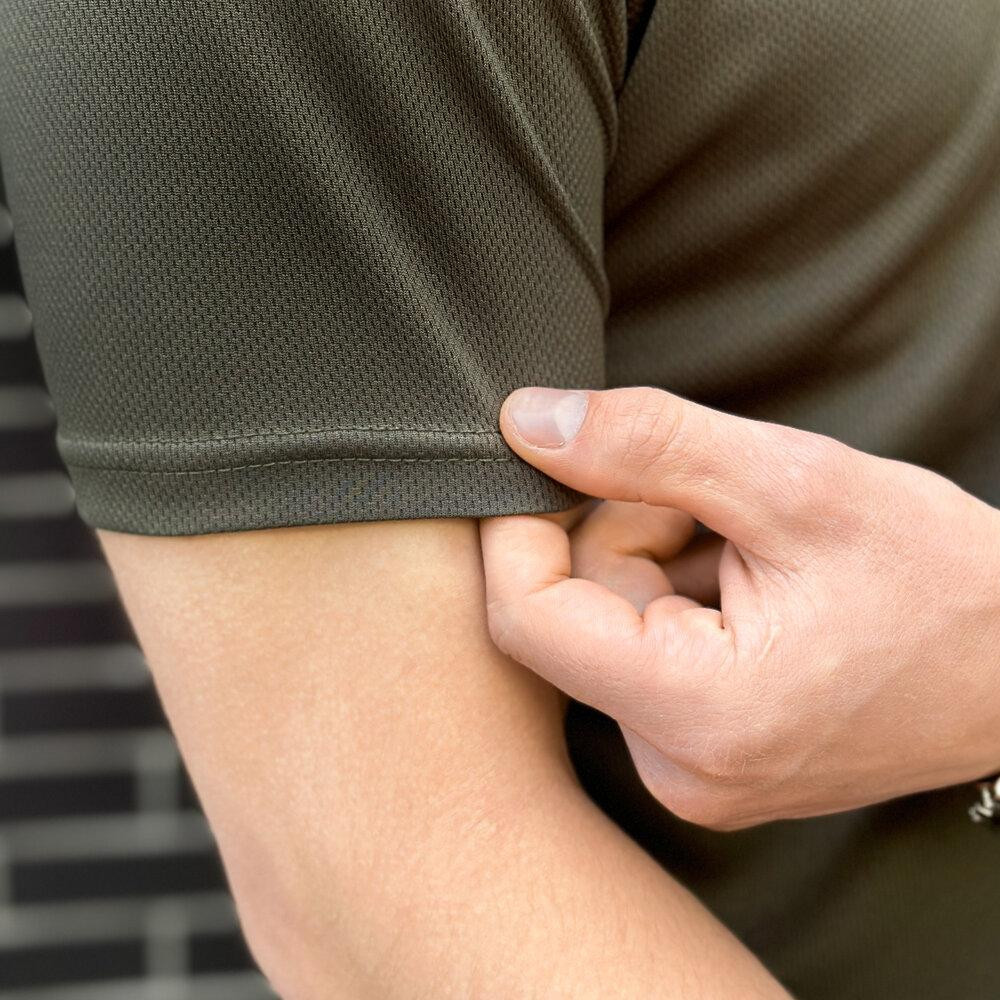 Футболка хакі кулмакс чоловіча Pobedov Ergo Київ - фото 3