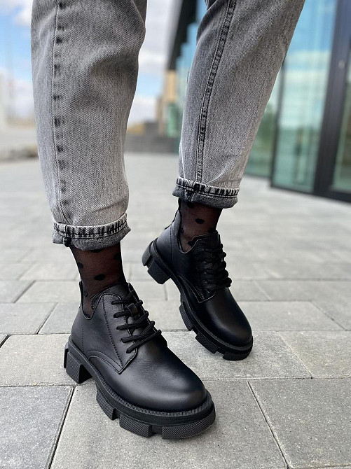 Черевики жіночі GREMMY чорні шкіра натуральна 36-40 (4983) Коломыя - изображение 7