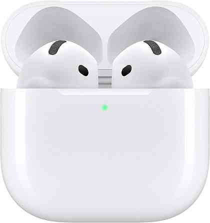 Беспроводные наушники Apple AirPods 4 с Bluetooth персонализированным 3D-аудио с кейсом USB-C чип H2 фирменные Киев
