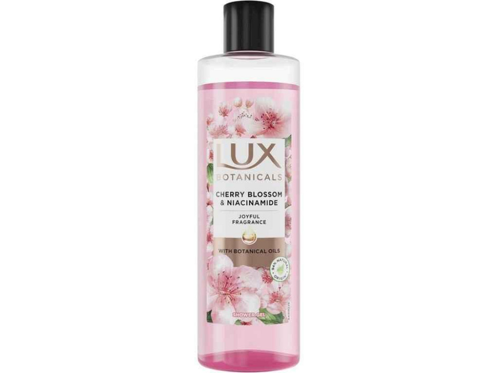 Гель для душу 480мл Цвіт вишні-Ніацінамід ТМ LUX BOTANICAL Solmir Київ - фото 1