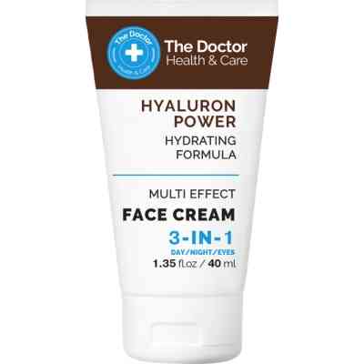 Крем для лица The Doctor Health &amp; Care Hyaluron Power Face Cream 3в1 40 мл (5901845509299) Вінниця