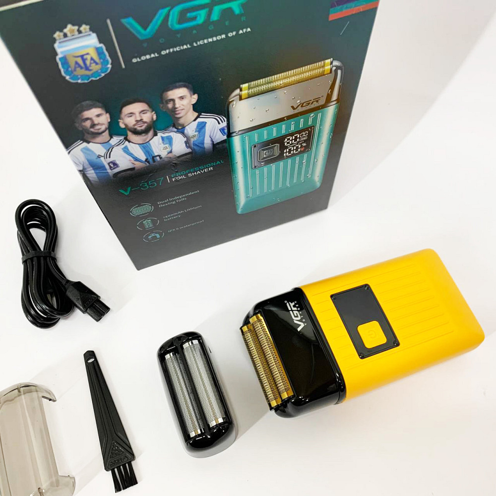 Беспроводная электрическая бритва для бритья VGR, Електробритва для бритья, Бритвы электрические BI-75 Львов - изображение 5