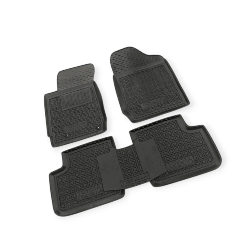 Килимки Toyota corolla 2001-2006 борт 2,5см, з перемичкою салону Мукачево - фото 1