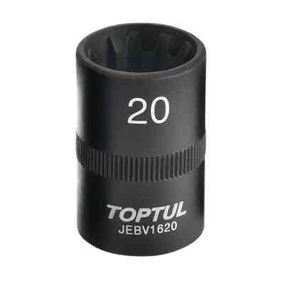Головка торцева Toptul для гальмівних супортів 10 граней (Audi A8, S6, Porsche Cayenne (JEBV1620) Вінниця