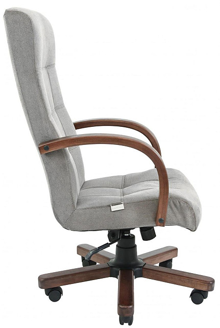 Офисное Кресло Руководителя Richman Virginia Misti Grey Wood М3 MultiBlock Серый Днепр - изображение 3