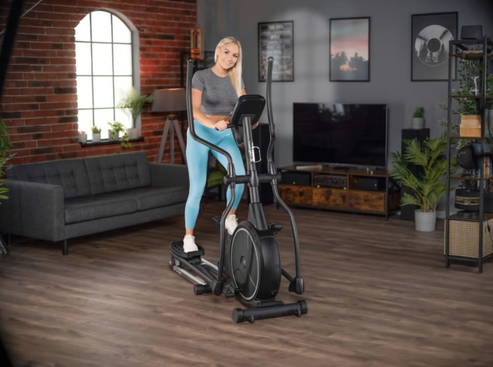 Орбітрек Hop-Sport HS-160CF Stage електромагнітний сірий Київ - фото 6