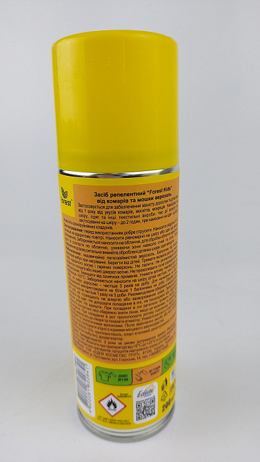 Forest Спрей-репелент "Forest Kids" від комарів і мошки 200 мл (12 шт./ясть) (1 шт.) Харків - фото 2