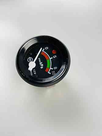 Покажчик тиску олії трактора МТЗ датчик манометр механічний 12В 0 - 10 атм Мукачево