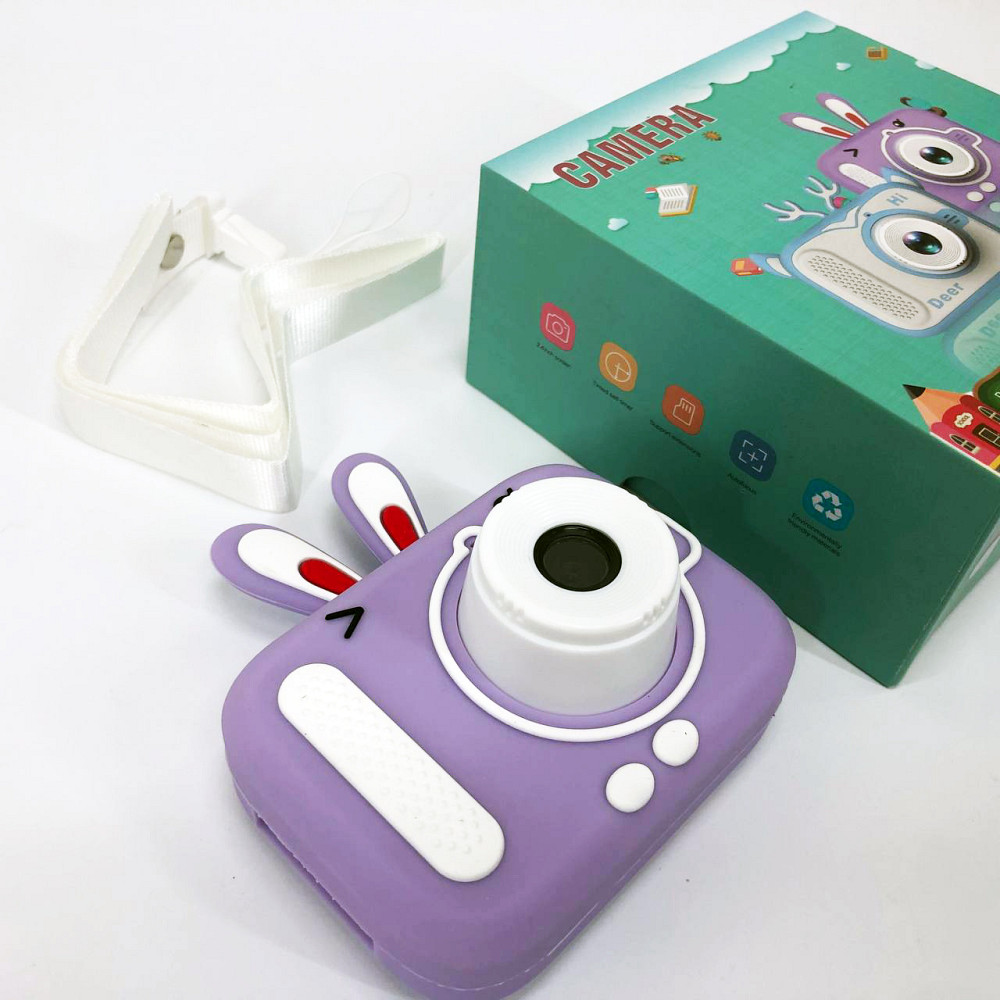Детский цифровой фотоаппарат X900 Rabbit. Цвет: фиолетовый DJ-13 Львов - изображение 7