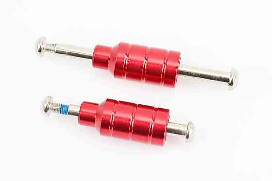 Пеги для самоката 50 мм Hipe-X, алюмінієві, червоні, к-кт Київ