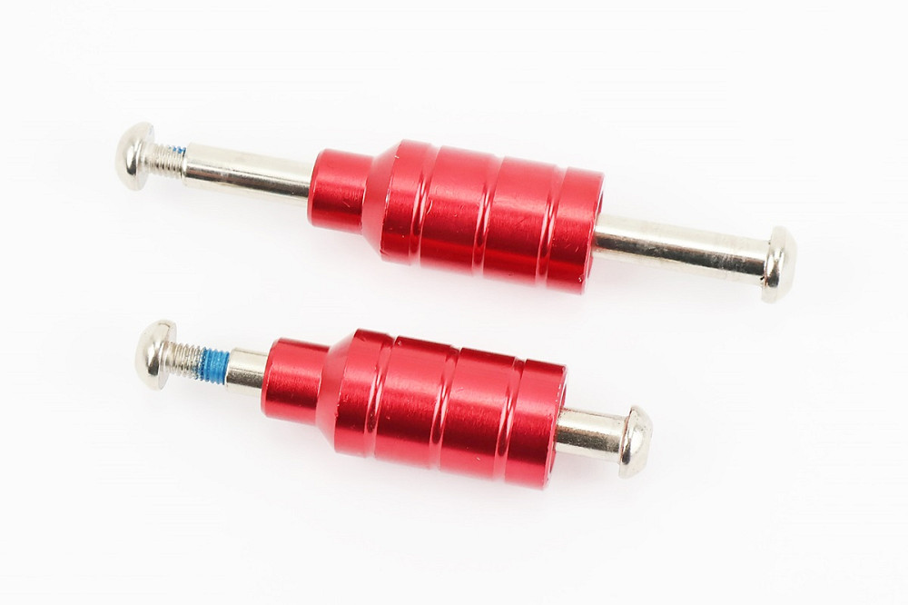 Пеги для самоката 50 мм Hipe-X, алюмінієві, червоні, к-кт Київ - фото 1