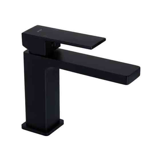 Смеситель для раковины Qtap Gemini QTGEM270BLM45674 Black Matt черный Киев