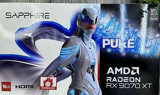 Відеокарта Sapphire Radeon RX 9070 XT PURE 1 шт. NEW! Харків