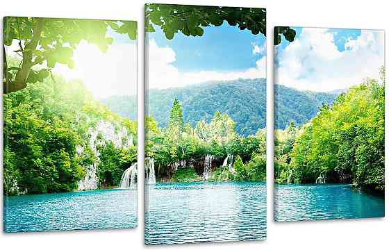 Модульна картина Природа Водоспад Art-165_3 Київ