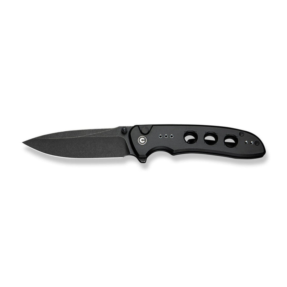 Ніж складаний туристичний Civivi Hyperpulse, (8.9 см) 14C28N / Aluminum чорний Київ - фото 2