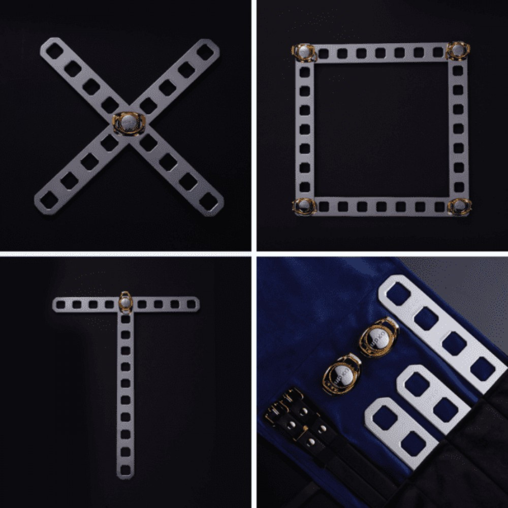 Комбінований набір для бондажу з 9 предметів UPKO The Remoulded Bondage Set Sex Aura Київ - фото 9