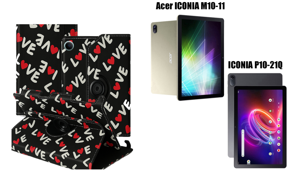 Чехол Spinner360 для планшета Acer ICONIA M10-11, ICONIA P10-21Q, цвет Art-Premium Киев - изображение 1