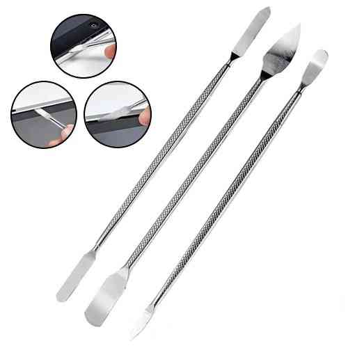 Набор лопаток шпателей 3шт двусторонние для вскрытия корпусов, медицинские Винница