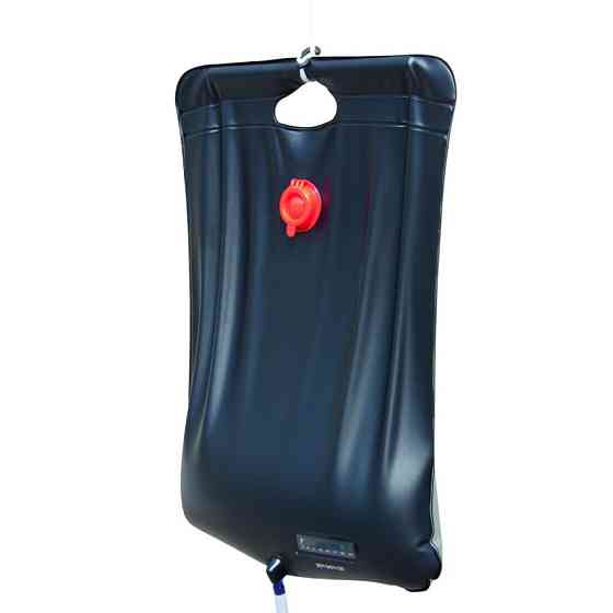 Туристичний душ для кемпінгу 58224 індикатор температури, чорний 20л Вінниця