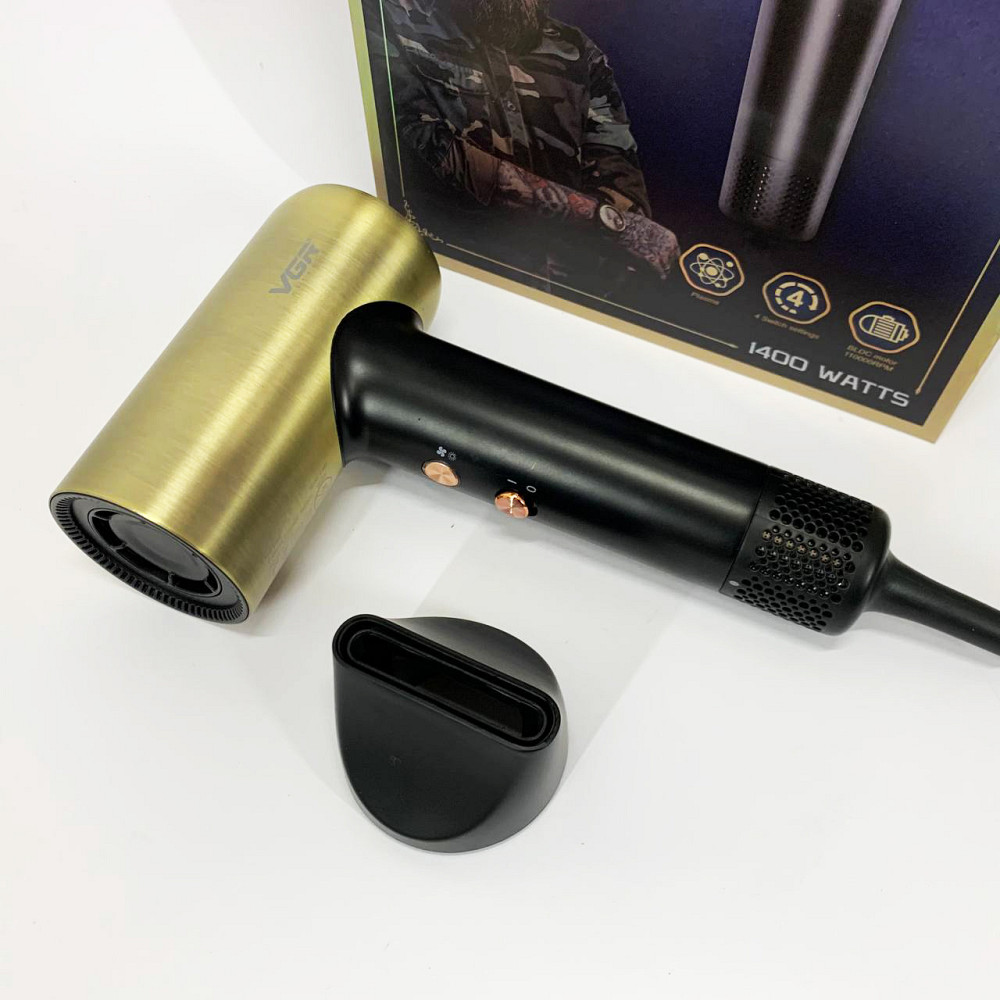 Фен звичайний для укладання волосся VGR V-441, Фен для укладання зачіски Хороший дому WB-29 Львів - фото 7