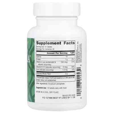 Минералы Source Naturals Хлорелла, 200 мг, Yaeyama Chlorella, 300 таблеток (SNS-01453) Винница